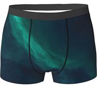 Oudrspo Calzoncillos Tipo bóxer para Hombre Star, Calzoncillos Tipo bóxer Que absorben la Humedad