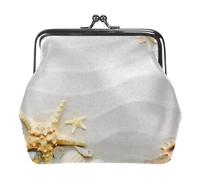 Oudrspo Carteras y Bolsos de Mano con Cierre de Beso para Mujer Multi-5 Beach, Bolso Bandolera con Hebilla, 4,3 x 4,7 pulgadas/11 x 12 cm
