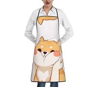 Oudrspo Delantal impermeable Kawaii y Anime Cats con 1 bolsillos para cocinar, delantales de cocina para mujeres, hombres, Chef