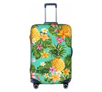 Oudrspo Funda de Equipaje con Estampado de Pino de Frutas Tropicales, Lavable, antiarañazos, Funda Protectora para Maleta de 18 a 32 Pulgadas