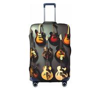 Oudrspo Funda Protectora para Equipaje con Estampado de colección de Guitarra, Lavable, antiarañazos, para Maleta de 18 a 32 Pulgadas