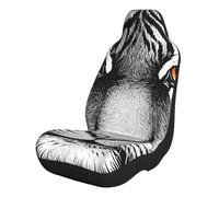 Oudrspo Fundas para Asientos de Coche con diseño de Tigre Blanco y Negro, Accesorios Interiores universales para Camiones, sedanes y SUV.