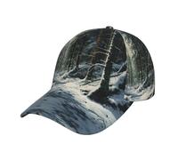 Oudrspo Gorra de béisbol After Snow para Hombre y Gorra de béisbol Ajustable y Flexible para Mujer: Gorras de béisbol Modernas en Negro, Gris y Rojo