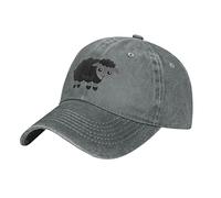 Oudrspo Gorra de béisbol de Mezclilla Baa Baa Black Sheep Ajustable Sombrero de Bola Ajustado para Hombres y Mujeres