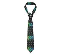 Oudrspo Hombres Dj Patrón Flaco Corbata Moda Novedad Corbata Boda Negocios Fiesta Regalos