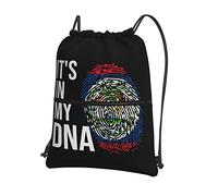 Oudrspo It's in MyBelize Flag Cordón con cremallera Sackpack Gym Sports, Mochila impermeable String Bag Cinch