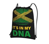 Oudrspo Jamaican It's in MyDrawstring con cremallera Sackpack Gym Sports, Mochila impermeable String Bag Cinch