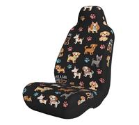 Oudrspo Just A Who Loves Dog Japanese Chins Pet Dog Car Seat Covers Interior Accessories Universal for Truck Sedan SUV 1