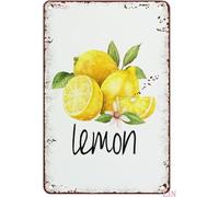 Oudrspo Letrero metálico de hojalata Infusiones y sus beneficios, póster con información sobre infusiones, educación escolar, placa vintage para club, hogar, cocina, decoración de pared, 20 x 30 cm