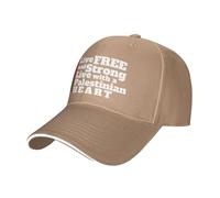 Oudrspo Palestine Libre Vivre Avec un cœur palestinien Palestine Forte nouveauté Casquette de Baseball Chapeau Classique pour Hommes Femmes réglable