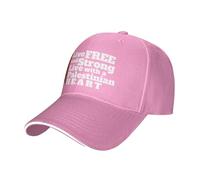 Oudrspo Palestine Libre Vivre Avec un cœur palestinien Palestine Forte nouveauté Casquette de Baseball Chapeau Classique pour Hommes Femmes réglable