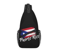 Oudrspo Puerto Rico Flag Cameroon Flag Sling Bag for Men Women Adjustable Shoulder Sling Backpack Lightweight Chest Crossbody Bags for Travel Hiking Daypack Fanny Pack