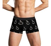Oudrspo Ring Tailed Lemur Calzoncillos Tipo bóxer para Hombre, Ropa Interior Transpirable de Secado rápido, Cintura elástica, Pantalones