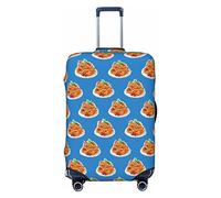 Oudrspo Spaghetti Italian Food Mid Travel Equipaje Cubierta Spandex Maleta Protector Lavable Equipaje Cubiertas XL