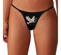 Oudrspo Tanga de Mujer con Forma de Paloma de la Paz, sin Costuras, Invisible
