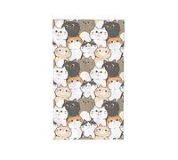 Oudrspo Toalla de Mano con Dibujos de Gatos Lindos, Toalla Ligera, Regalo de Calentamiento para baño, Cocina, baño, SPA, Gimnasio, 16.0 x 27.5 in