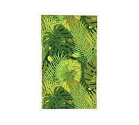 Oudrspo Toalla de Mano con Hojas de Plantas Verdes, Toalla Decorativa, Regalo de Calentamiento para baño, Cocina, baño, SPA, Gimnasio, 16.0 x 27.5 in