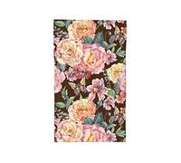 Oudrspo Toalla de Mano con Rosas Florales Coloridas, Toalla Absorbente, Regalo de Calentamiento para baño, Cocina, baño, SPA, Gimnasio, 16.0 x 27.5 in
