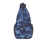 Oudrspo Trotting Flat Coated Retrievers Paw Unisex Casual Diagonal Chest Bag,Bolso bandolera multiusos Viaje Senderismo Daypack