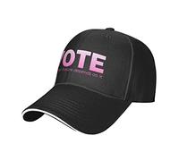 Oudrspo Vote Like Your Future Depends On It Casquette Sandwich Dad Ajustable para Hombres Mujeres Negro