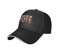 Oudrspo Vote Like Your Life Depends On It (It Does) Vote Future Ajustable Sandwich Dad Casquette para Hombres y Mujeres, Color Negro