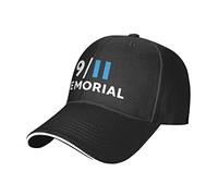 Oudrspo We Will Never Forget 911 Memorial Sandwich Dad Casquette Ajustable para Hombres y Mujeres, Color Negro