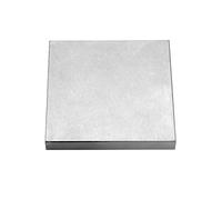 Oudtinz - Bloque de banco de acero de 6 x 6 pulgadas, herramienta de yunque plano, bloque de banco de metal para joyería y estampado (6 x 6 x 3/4 pulgadas)