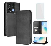 OUEAYIEN UMIDIGI G9 5G/G9A/G9T/G9C - Funda tipo cartera con protector de pantalla RFID, a prueba de golpes, de piel, con función atril, tarjetero, funda vintage para UMIDIGI G9 A, C, T Note90, color