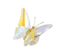 OUFEIJIA EUR Figuras de Mariposas de Cristal Coloridas, Arte Coleccionable, Animales de Cristal, decoración de Mesa, pisapapeles, Recuerdo, Regalo Ornamental de Navidad