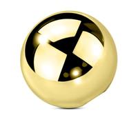 OUFER Body Piercing 14G Replacement Balls for Piercing Jewelry Externally Internally Threaded Surgical Steel Balls Industrial Barbell Tongue Nipple Navel Belly Button Piercing Bar Rings 5MM