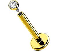 OUFER Body Piercing Internally Titanium Labret Piercing jewellery 16G Helix Piercings 6/8/10/12mm Tragus Conch Lobe Earrings Piercings Lip Stud Bar Cartilage Piercing Jewellery