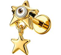 OUFER | Minions Licensed Helix Stud 16G Gold Tragus Piercing Jewelry