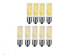 ougeer Pack de 9 E14 LED bombilla 7 W 3000 K luz blanca cálida AC 220 - 240 V 650lumens, no regulable, rosca Edison pequeña, bombilla E14 65 W Bombilla halógena de repuesto