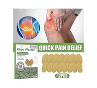OUHOE mugwort knee joint patch warm compress ginger patch neck, shoulder, waist and leg pain knee joint patch 24pcs-8166815780598