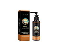 Ouhoe Skin Black Care Solution Summer Outdoor Beach Sun-Aid Bronze Skin Gentle Moisturizing Black Oil