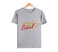 OUHZNUX Camiseta con Estampado 2D De Better Call Saul para Hombre Camiseta con Estrella De Drama De Televisión Estadounidense Camiseta De Manga Corta para Hombre Y Mujer De Tendencia Hip Hop Tops