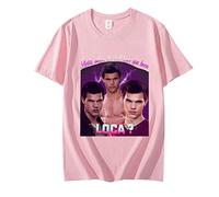 OUHZNUX Camiseta Taylor Lautner Camiseta Hombre Twilight Jacob Black Camiseta De Película De Fantasía, Ropa Cómoda De Manga Corta, Camisetas De Hip Hop para Niños, Xxs-3Xl
