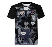 OUHZNUX Solo Leveling Camisetas 3D Impreso Camisetas Hombres Mujeres Verano Casual De Gran Tamaño Manga Corta Anime Estampado Streetwear Camisetas 100-160