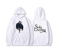 OUHZNUX Solo Leveling Unisex Sudadera con Capucha Sung Jin-Woo E Igris Sudadera con Capucha Manhwa Sudadera con Capucha Regalo Solo Leveling Subir De Nivel Regalo XXS-XXL