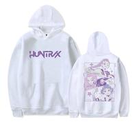 OUHZNUX Sudadera con Capucha K-Pop De-Mon H-Hunters Unisex Camisa De Manga Larga Casual Estilo Vintage Gráfico Hoodie para Mujeres Hombres XXS-4XL-White||XX_s