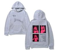 OUHZNUX Sudaderas con Capucha para Hombre Y Mujer Chappell Roan Music Festival Sudaderas con Capucha Estampadas Ropa Deportiva Clásicas De Manga-Grey||m