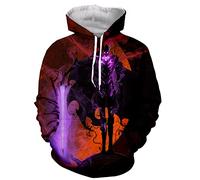 OUHZNUX Sudaderas con Capucha Solo Leveling, Divertidas Sudaderas De Manga Larga, Hombres/Mujeres, Sudaderas con Mangas Largas, Sudaderas con Estampado 3D, XXS-XXL