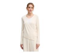Oui - Cárdigan de pico - Knitwear - Mujer - Beige - XL -