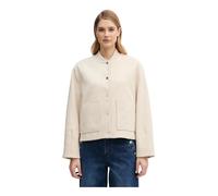 Oui - Chaqueta con Bolsillos de Botón - Jackets - Mujer - Beige - L -