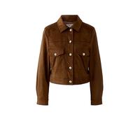 OUÍ Chaqueta de imitación de cuero marrón | 46