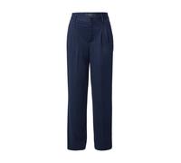 OUI Pantalón plisado azul oscuro / blanco 34 azul oscuro / blanco