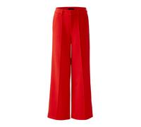 OUI Pantalón plisado rojo vivo / blanco 38 rojo vivo / blanco