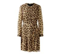 OUI Vestido camisero beige / marrón / negro 38 beige / marrón / negro