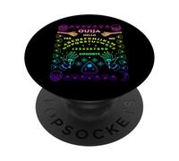 Ouija Board Spirit Board Halloween esqueleto tarot mujeres PopSockets PopGrip Adhesivo