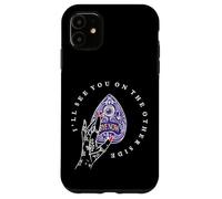 Ouija Board Spirit Psychic Witch Spooky Ocult Halloween Carcasa para iPhone 11